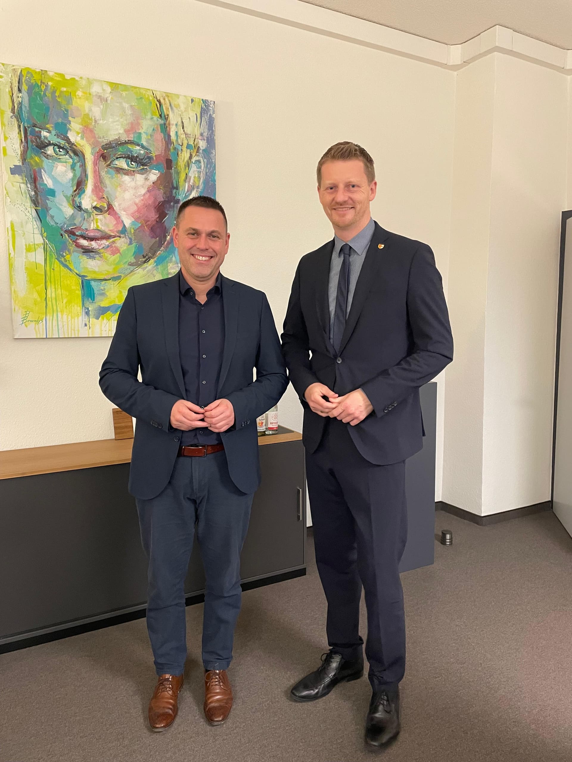 Frank Ortolf und Simon Gröger