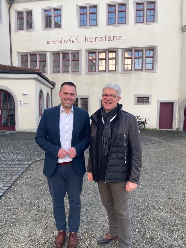 Frank Ortolf und Dieter Dörrenbächer