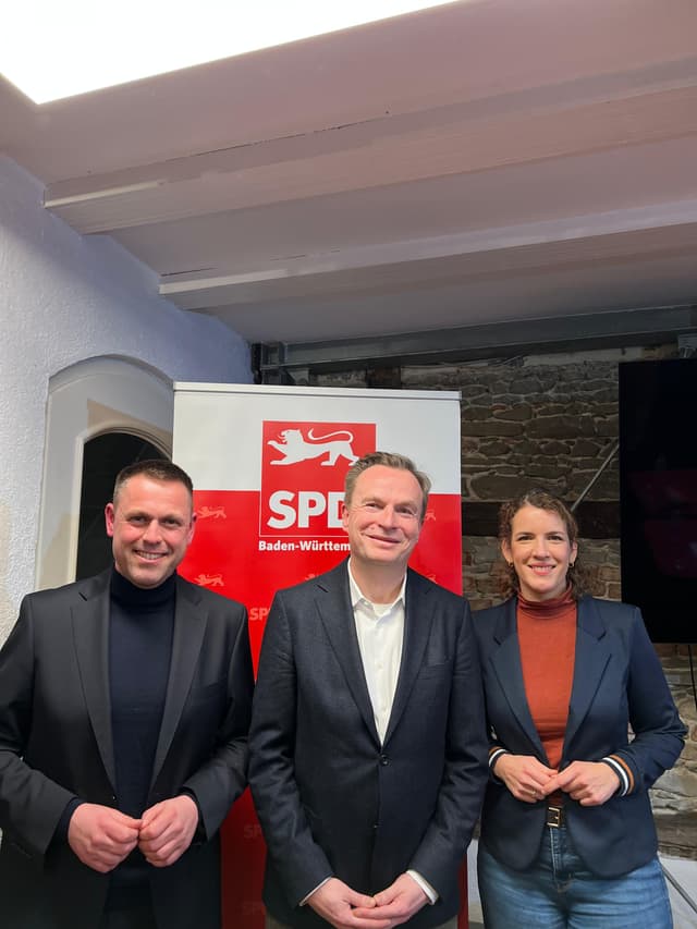 Frank Ortolf, Jens Südekum, Lina Seitzl (v.l.n.r.)